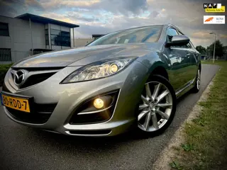 Mazda 6 Sportbreak 2.0 GT-M Line, NIEUWSTAAT!!, PERFECT ONDERHOUDEN, LEER, NAP