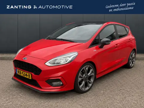 Ford Fiesta 1.0 E.B. 100pk ST-Line | 100% Dealer Onderhouden! | Zwart dak / Spiegels! | 18 inch | Fo