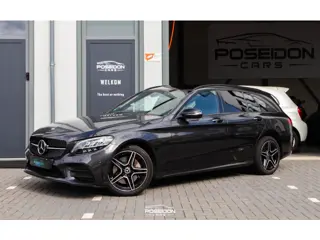 Mercedes-Benz C-klasse Estate 300 e AMG | BTW | PANO | BURMESTER | STOELVENTILATIE | LEER | NIGHT | 