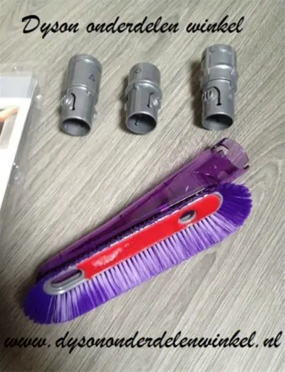 Dyson meubelborstel zacht paars universeel nieuw