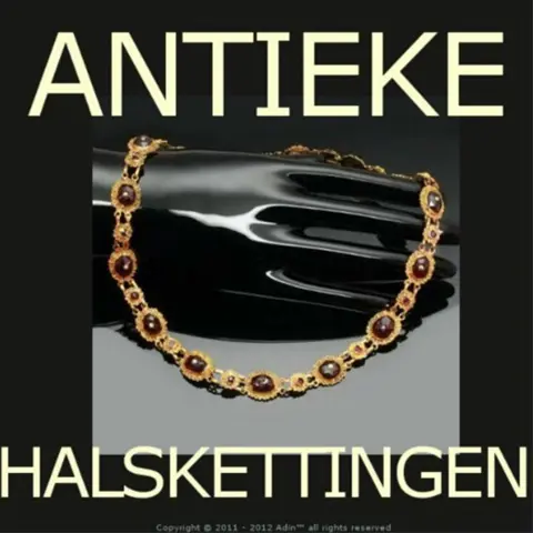 Adin Antwerpen Belgie verkopers van Art-nouveau halskettinge