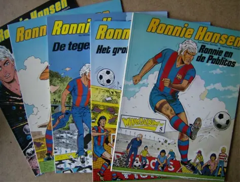 2 voetbalstrip ronnie hansen