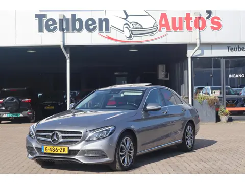 Mercedes-Benz C-klasse 180 Prestige Schuif- kanteldak, Cruise control, Navigatie, Lichtmetalen wiele