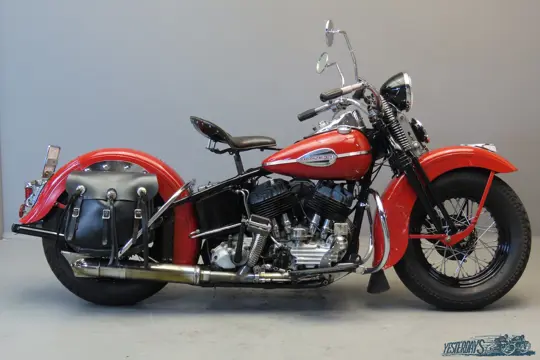Harley Davidson 1942 U 1209 cc 2 cyl sv 3608