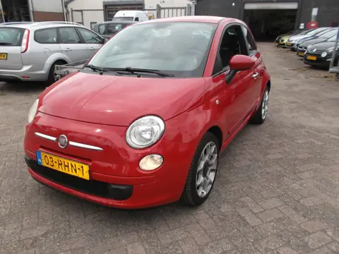 Fiat 500 0.9 TwinAir Sport airco half leer
