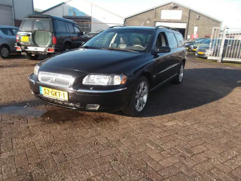 Volvo V70 2.4 Bi-Fuel Momentum leer navi loopt niet op gas(CNG)
