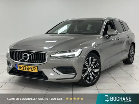 Volvo V60 2.0 T5 Inscription ELEKTRISCH WEGKLAPBARE TREKHAAK | ACHTERUITRIJCAMERA | LEDER INTERIEUR 