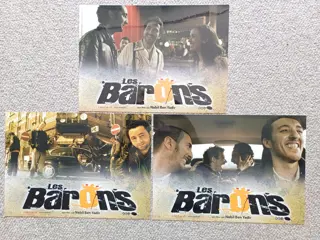 LES BARONS lobbycard set.