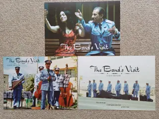 THE BAND ' S VISIT lobbycard set.