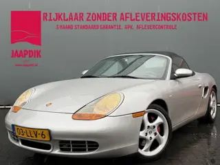Porsche Boxster S BWJ 2001 3.2 253 PK Tiptronic AUTOMAAT | STOELVERW. | CLIMA | CAMERA | CARPLAY + A