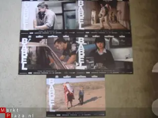 BABEL NED. lobbycard set.