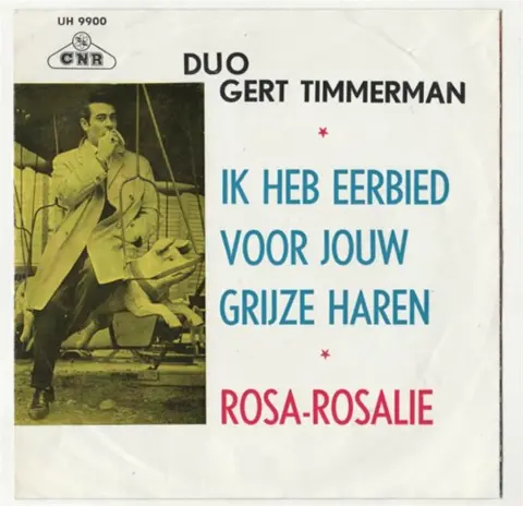 Single Gert Timmerman, eerbied voor jouw grijze haren, 1963