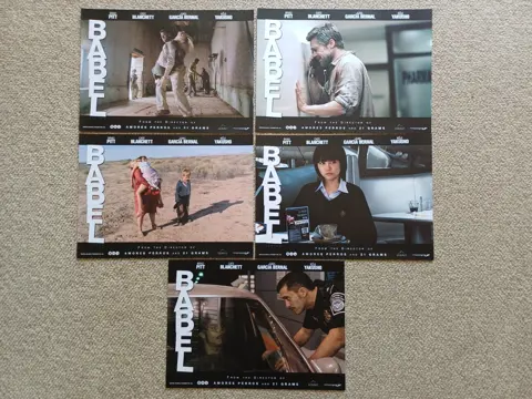 BABEL NED. lobbycard set.
