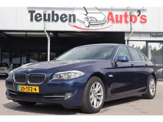BMW 5-serie 520i High Executive Lederen interieur, Climate control, Cruise control, Navigatie
