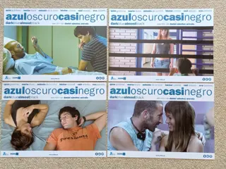 AZULOSCUROCASINEGRO lobbycard set.