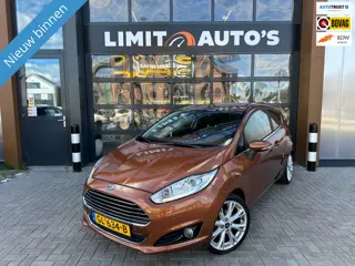 Ford Fiesta 1.0 EcoBoost Titanium/Aut/Leer/Climate/Cruise/Camera/Keyless/St.verw/Navi/Pdc v+a/Apk