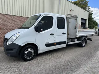 Renault Master T35 2.3 dCi 125 DL DC Kipper Airco,3500kg Trekken