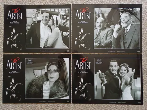 THE ARTIST lobbycard set.