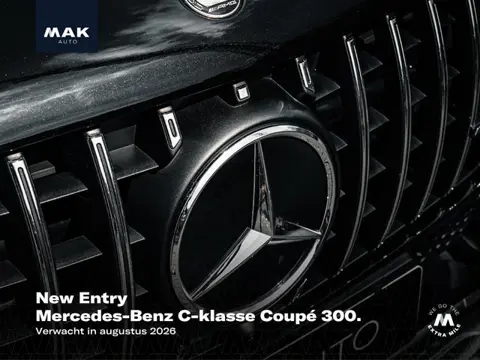 Mercedes-Benz C-klasse Coupé 300 AMG Line , NL-auto, pano, Burmester, 360 camera, memory, keyless