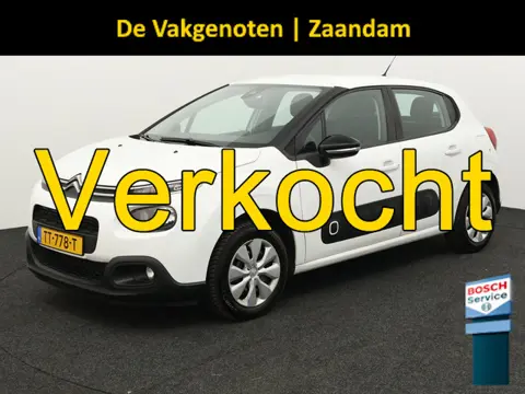 Citroën C3 1.2 PureTech Feel 105g Airco, Bluetooth, Cruise control, Rijstrooksensor, Stuur multifunc