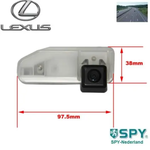 Lexus ES-350 ES-240 achteruitrijcamera systeem SPY