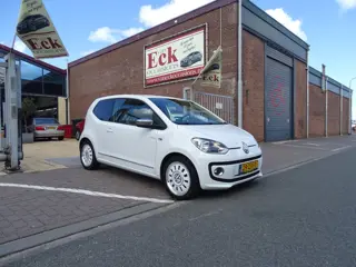 Volkswagen up! 1.0 high up! BlueMotion white (bj 2013)