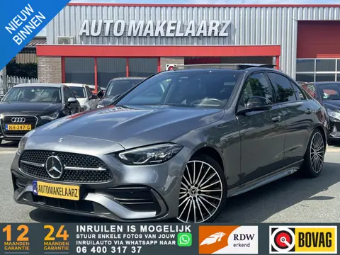 Mercedes-Benz C-klasse 180 AMG PANO BLINDSP. LANE SFEER