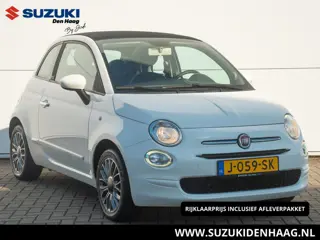 Fiat 500 C 0.9 TwinAir Turbo Lounge| Airco | Parkeersensoren | Bluetooth | Elektrisch vouwdak