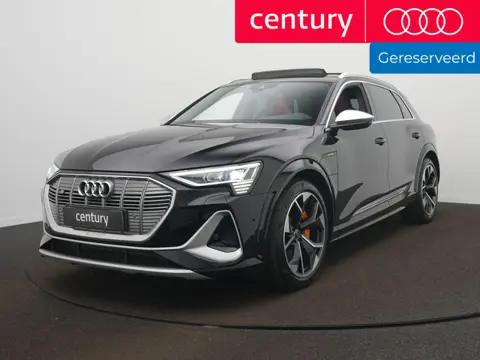 Audi e-tron S quattro 95 kWh 503PK | Panodak | RS-Stoelen | Rood-Leder | B&O