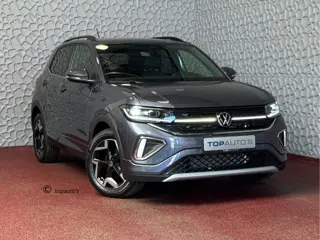 Volkswagen T-Cross ✅NIEUWE AUTO✅ TSI 115PK R-LINE EDITION TREKHAAK LED LMV IQ CAMERA STOELVERW ✅2025