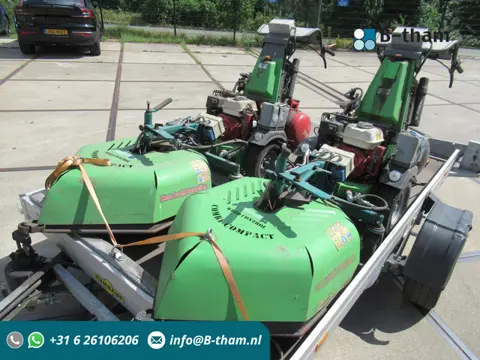 Weed Control + Kersten Traction-Comp + Air LPG Hydrostaat Onkruidbrander