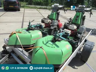 Weed Control + Kersten Traction-Comp + Air LPG Hydrostaat Onkruidbrander