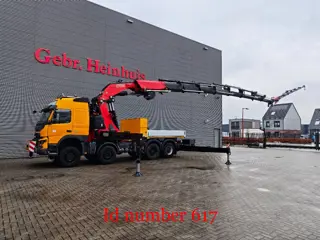 Volvo FMX 500 8x6 Fassi F1650 RA.2.28 8 x Hydr. Jip 6 x Hydr. Winch Frontabstutzung!