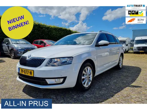 Škoda Octavia Combi 1.0 TSI Greentech Ambition Business ✅LEDER ✅TREKHAAK ✅ NIEUWE APK!