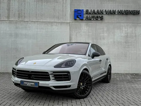Porsche Cayenne Coupé 3.0 E 462PK V6 SportDesign GTS Krijt/Kreide|Pano|HUD|Luchtv.|4-Wiel besturing|