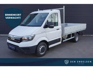 MAN TGE 5.180 dubbellucht 180pk open laadbak Trekhaak Standkachel Cruise control 3-Zits Euro6