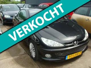 Peugeot 206 CC 1.6-16V st bekr elek pak nap apk