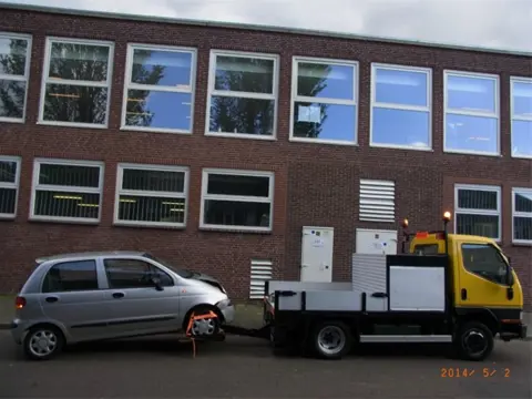 Daewoo Matiz zilver plaatwerk Sloopauto inkoop Den haag