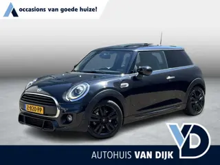 MINI 3-Deurs 1.5 One Chili | Pano.Dak/Leder-Alcantara/JCW pakket/Navi/Clima/Cruise/Apple CarPlay-And