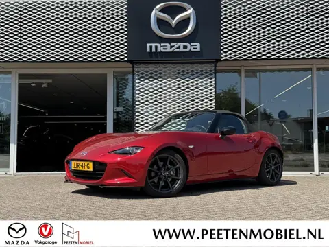 Mazda MX-5 SKYACTIV-G 2.0 TS+ 160PK | CAMERA | ZWART LEDER | APPLE CARPLAY |