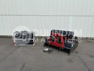Hoaf 1.8 twin onkruidbrander 180 cm met 3 gastanks