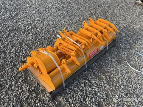 QUANTITY of (8) GIYI Mini Excavator Attachment (U