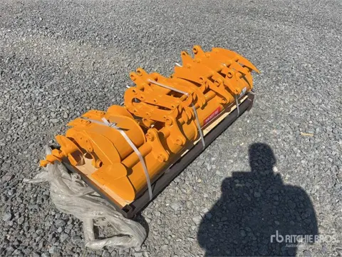 QUANTITY of (8) GIYI Mini Excavator Attachment (U