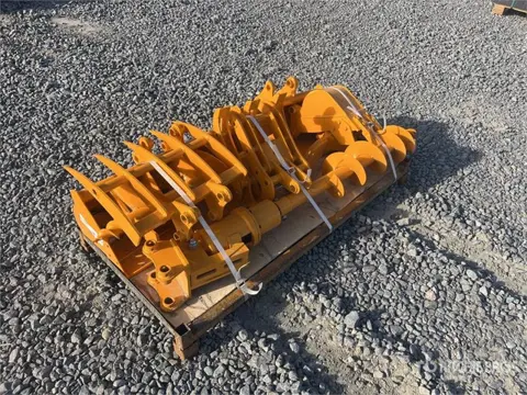 QUANTITY of (8) GIYI Mini Excavator Attachment (U