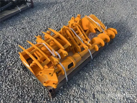QUANTITY of (8) GIYI Mini Excavator Attachment (U