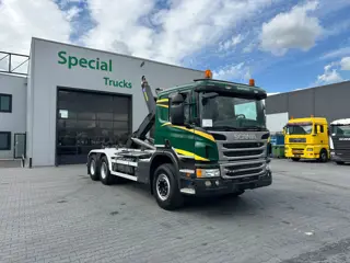 Scania P410 6x4 / Euro 6 / Marrel AL THM 22U Haak armsysteem (22 Ton)