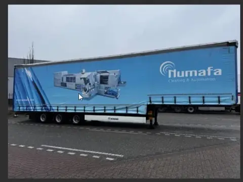 Krone 3-Assige Semi Huif Trailer / Schuifdak (bj 2007)