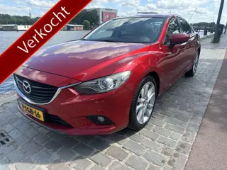Mazda 6 2.0 HP GT-M Nieuwstaat !! airco/ecc navi/camera leer