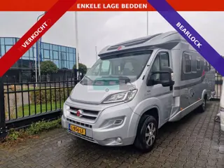 Bürstner NEXXO T720 silverline Enkele bedden lage KM stand