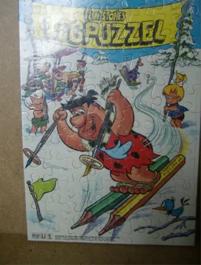 5 flintstones puzzel adv. 319